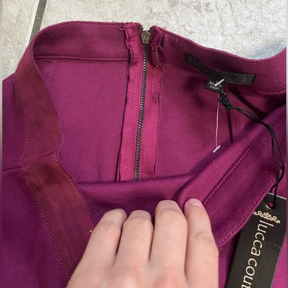 Lucca Couture Stretch Skirt Size L - Picture 4 of 5